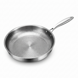 Castmoor Stainless Steel Frying Pan on a white background